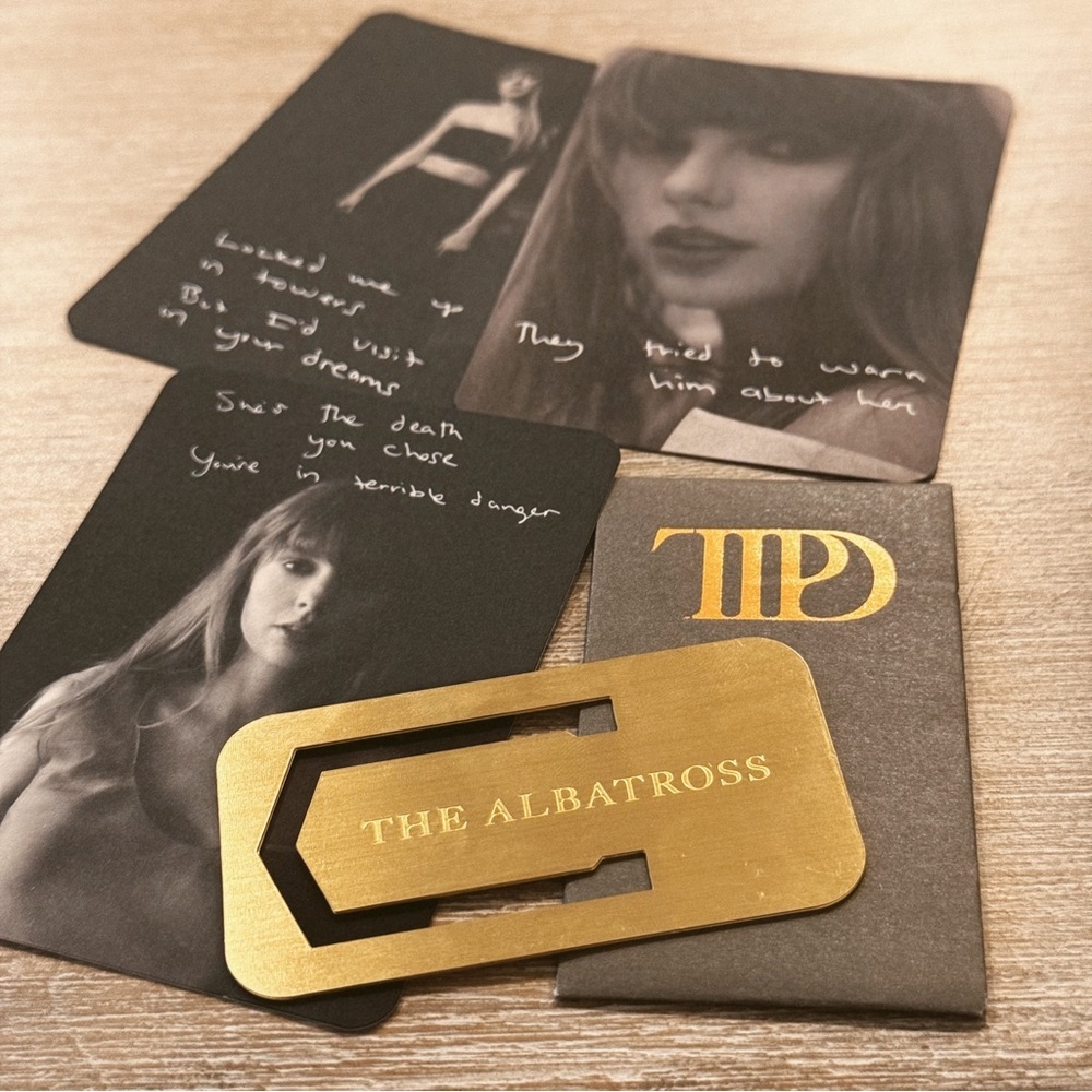 The Tortured Poets Department The Albatross Collector's Deluxe Edition Bookmark